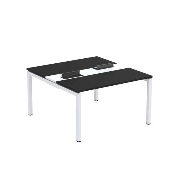 Estação De Trabalho Mesa Plataforma Escritório Dupla Para 2 P