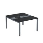 Estação De Trabalho Mesa Plataforma Escritório Dupla Para 2 P