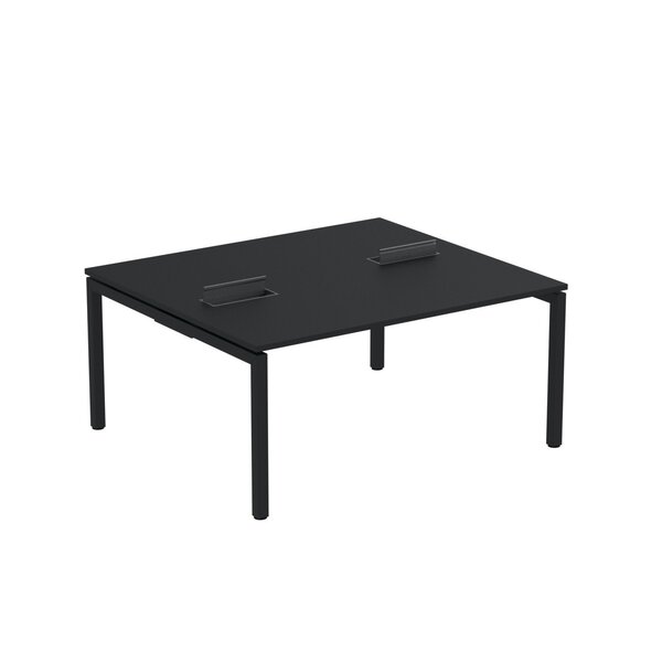 Estação De Trabalho Mesa Plataforma Escritório Dupla Para 2 P