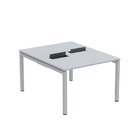 Estação De Trabalho Mesa Plataforma Escritório Dupla Para 2 P