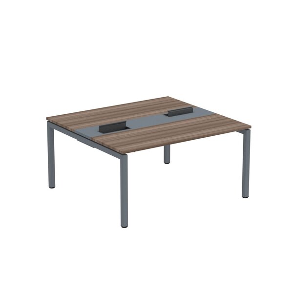 Estação De Trabalho Mesa Plataforma Escritório Dupla Para 2 P