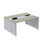 Estação De Trabalho Mesa Plataforma Escritório Dupla Para 2 P