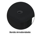 Estação De Trabalho Mesa Plataforma Escritório Em L Com Passa