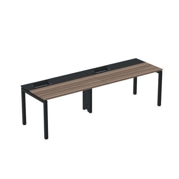 Estação De Trabalho Mesa Plataforma Escritório Para 2 Pessoas