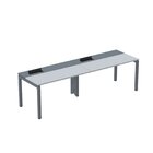 Estação De Trabalho Mesa Plataforma Escritório Para 2 Pessoas