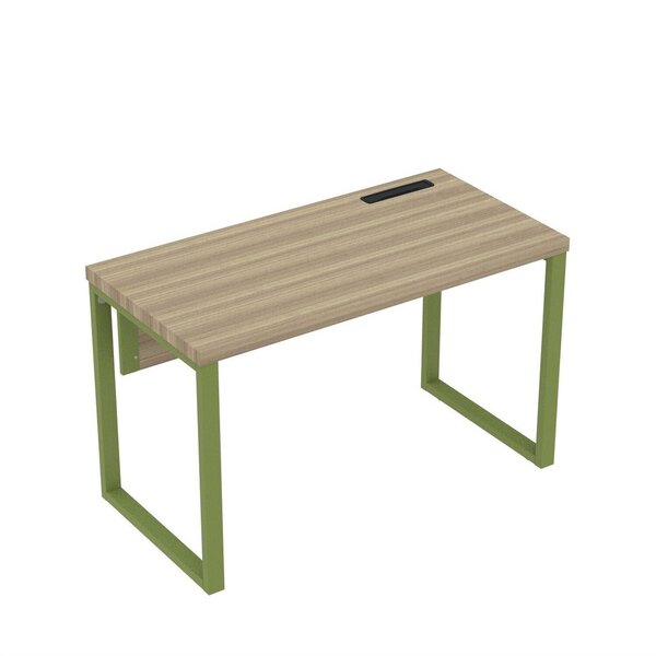 Estação De Trabalho Mesa Plataforma Escritório Tubular Para 1