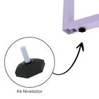 Estação De Trabalho Mesa Plataforma Escritório Tubular Para 1