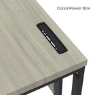 Estação De Trabalho Mesa Plataforma Escritório Tubular Para 1