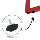 Estação De Trabalho Mesa Plataforma Escritório Tubular Para 1