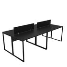 Estação De Trabalho Mesa Plataforma Industrial 4 Lugares Offi