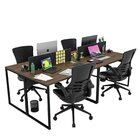 Estação De Trabalho Mesa Plataforma Industrial 4 Lugares Offi