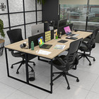 Estação De Trabalho Mesa Plataforma Industrial 4 Lugares Offi