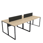 Estação De Trabalho Mesa Plataforma Industrial 4 Lugares Offi