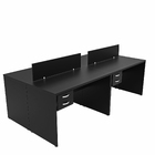 Estação De Trabalho Mesas 120x60cm 4 Lugares C/ Gav Netmobil