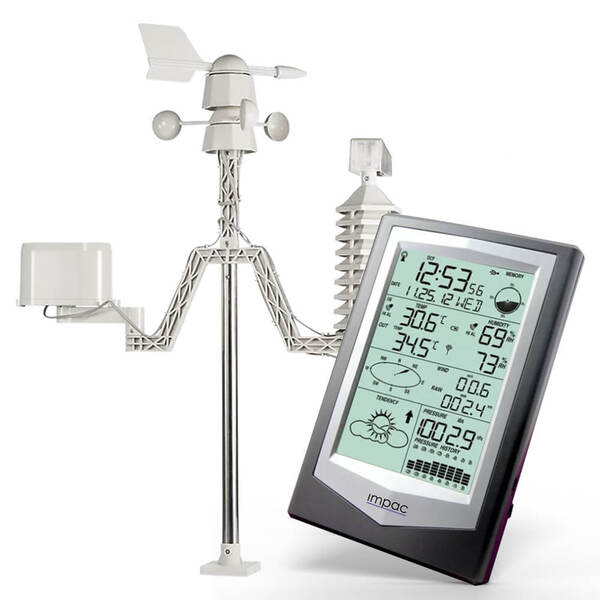 Estação Meteorológica Datalogger Sem Fio Ipws-1040 - Impac