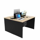 Estação Trabalho Plataforma 120x60 2 Lugares Com 2 Gavetas Ca