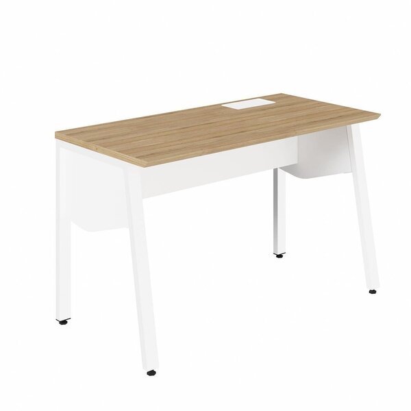 Estação Trabalho Plataforma Individual Com Caixa De Tomadas P