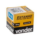 Estanho em fio para solda 1,5mm 60x40 500g Vonder