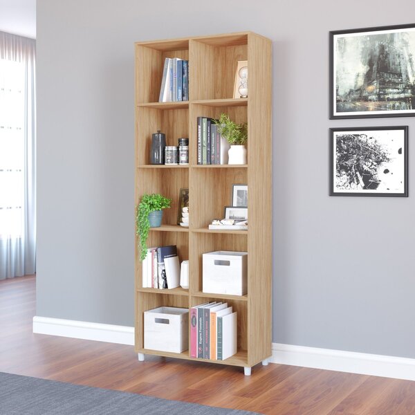 Estante 10 Nichos Caracol Esm225 186cmx74cm  Mel