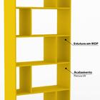 Estante 10 Nichos Esm 212 - Amarelo
