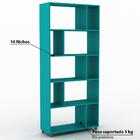 Estante 10 Nichos Esm 212 - Turquesa