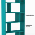 Estante 10 Nichos Esm 212 - Turquesa