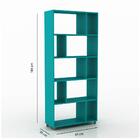 Estante 10 Nichos Esm 212 - Turquesa