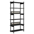 Estante 180 Cm 6 Prateleiras Pes Madeira Oslo 27965 Artesano