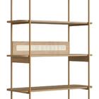 Estante 180 Cm 6 Prateleiras Pes Metal Oslo 28965 Artesano