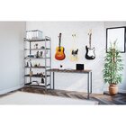 Estante 185x36  Cinza Grafite / Nogal