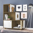 Estante 1 Gaveta 3 Prateleiras 1 Arranhador 106cmx85cm Espaço