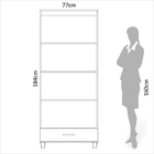 Estante 1 Gaveta  Mdf C57 Pradel