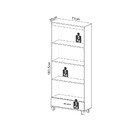 Estante 1 Gaveta  Mdf C57 Pradel