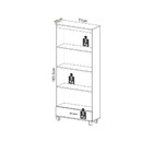 Estante 1 Gaveta  Mdf C57 Pradel