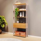 Estante 1 Gaveta Emoção  Cinamomo/off