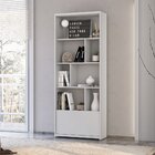 Estante 1 Porta Montreal Branco/tannat