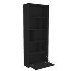 Estante 1 Porta Montreal Preto/tannat