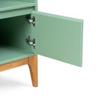 Estante 2 Portas 170cmx80cm Bento Yescasa Sálvia/amêndoa