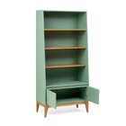 Estante 2 Portas 170cmx80cm Bento Yescasa Sálvia/amêndoa