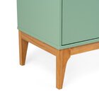 Estante 2 Portas 170cmx80cm Pés Em Madeira Maciça Bento Yesca