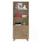 Estante 2 Portas 3 Nichos 172x70 Arly