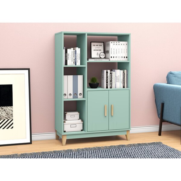 Estante 2 Portas 5 Prateleiras Legno  Oliva