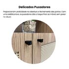 Estante 2 Portas Com Pintura Palha, Livreiro Multiuso Trama