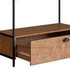 Estante 2 Portas Em Aço E 1 Gaveta York Artesano