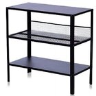 Estante 2 Prateleiras Londrina Leme Preto Fosco