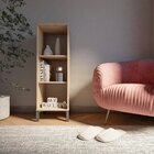 Estante 3 Nichos Madison Linha Minimal Amadeirado