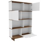 Estante 3 Portas Richmond Branco/tannat