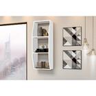 Estante 3 Prateleiras Hóros Mdf Nichos