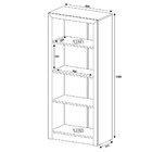 Estante 3 Prateleiras Me4137 Tecno Mobili