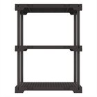 Estante 3 Prateleiras Poly  Cinza Mushroom